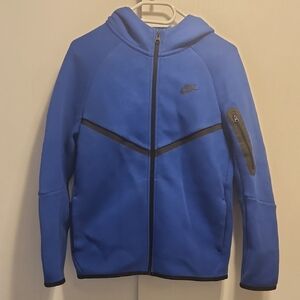 Nike Royal Blue Hoodie with Black Details